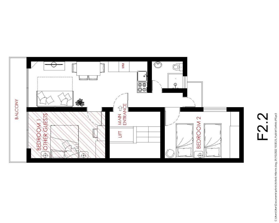 Homestay F2 2 Lovely Room, Living And Bathroom Shared , St Julians *